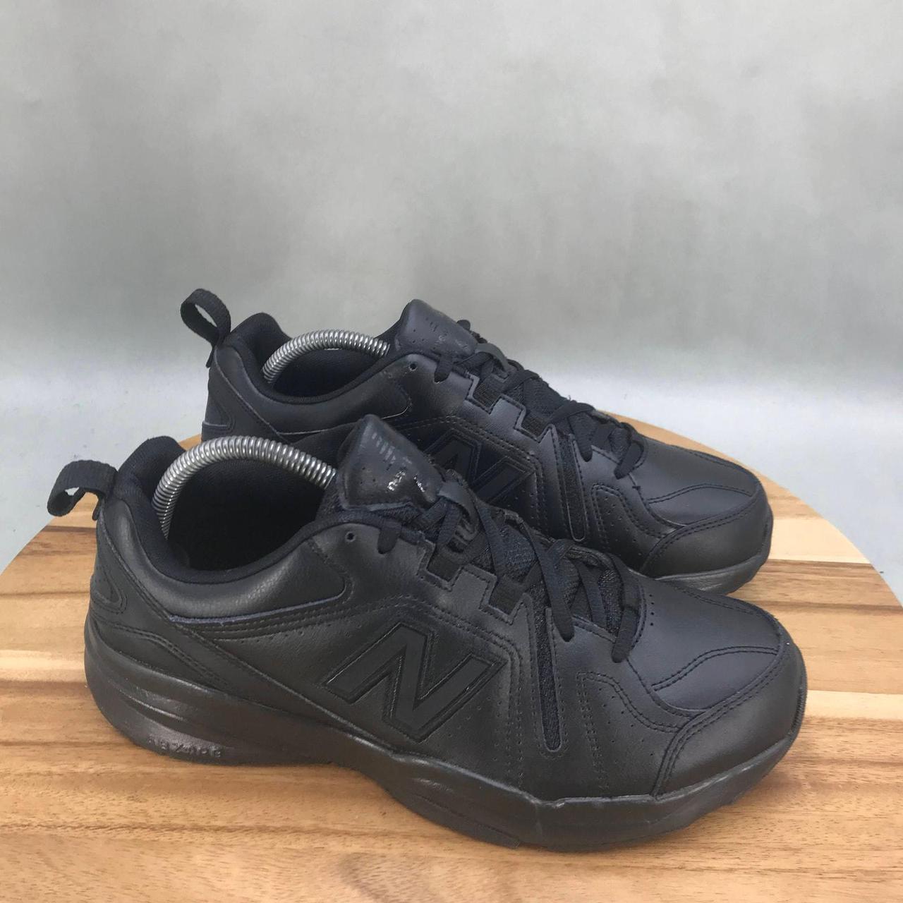 New Balance 608 Slip Resistant Shoes Mens 9 2E Black. Depop