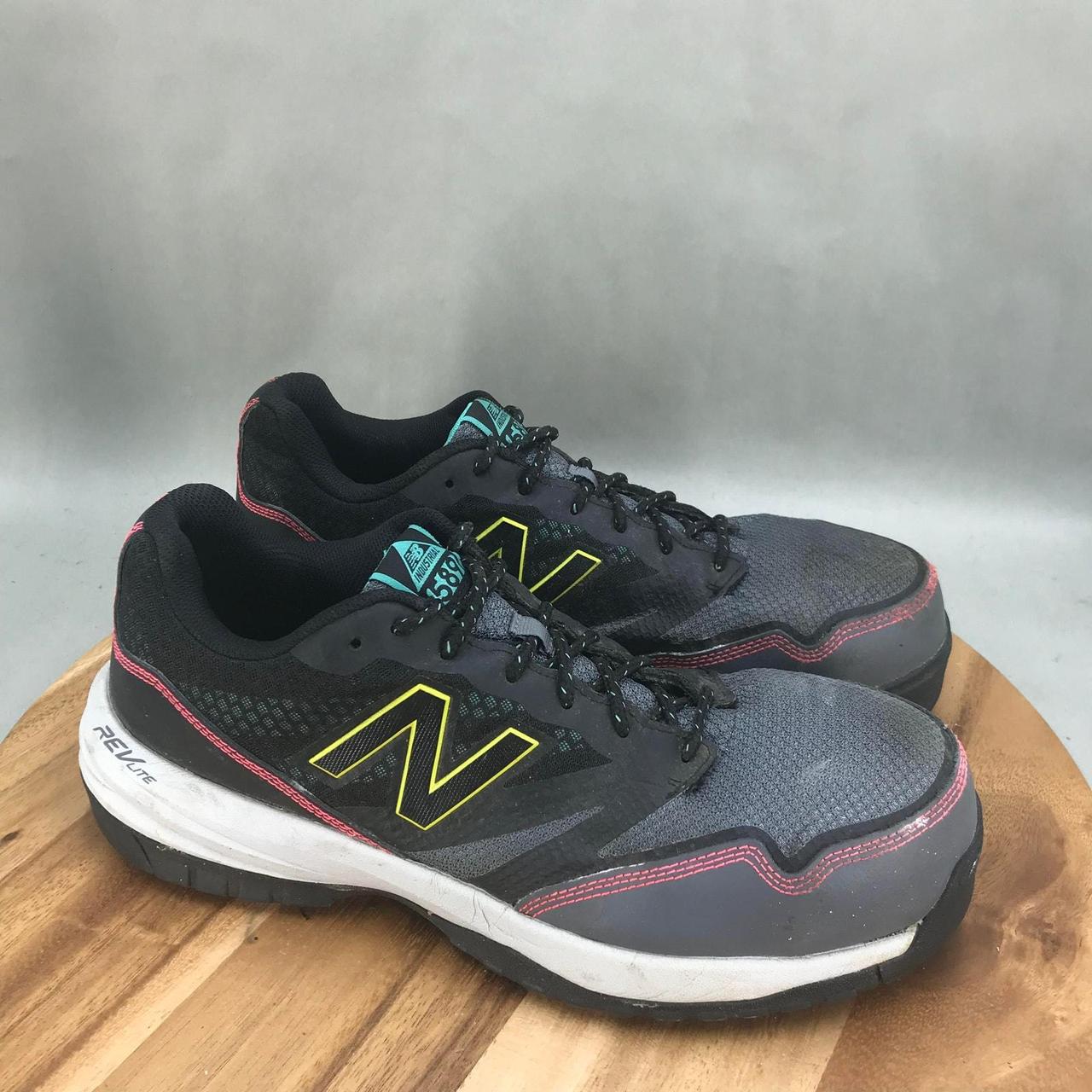 New Balance 589 Comp Toe Work Shoes Womens 13 D Gray. Depop