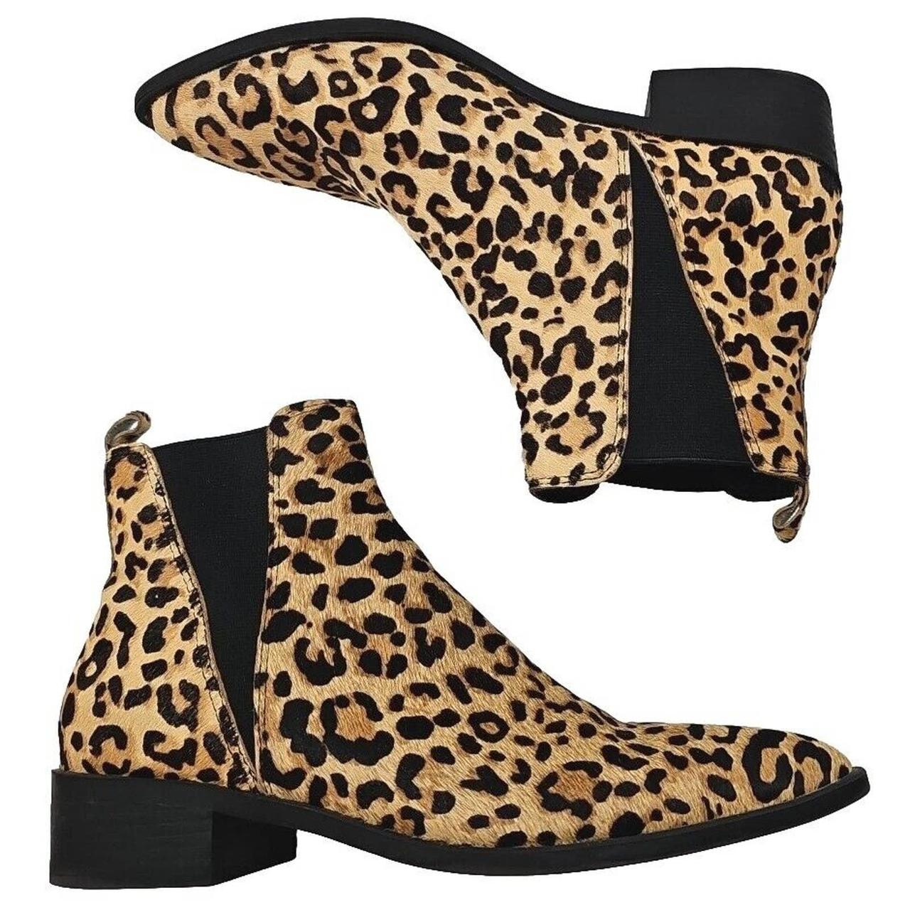 Steve madden women's cheap jerry leopard booties