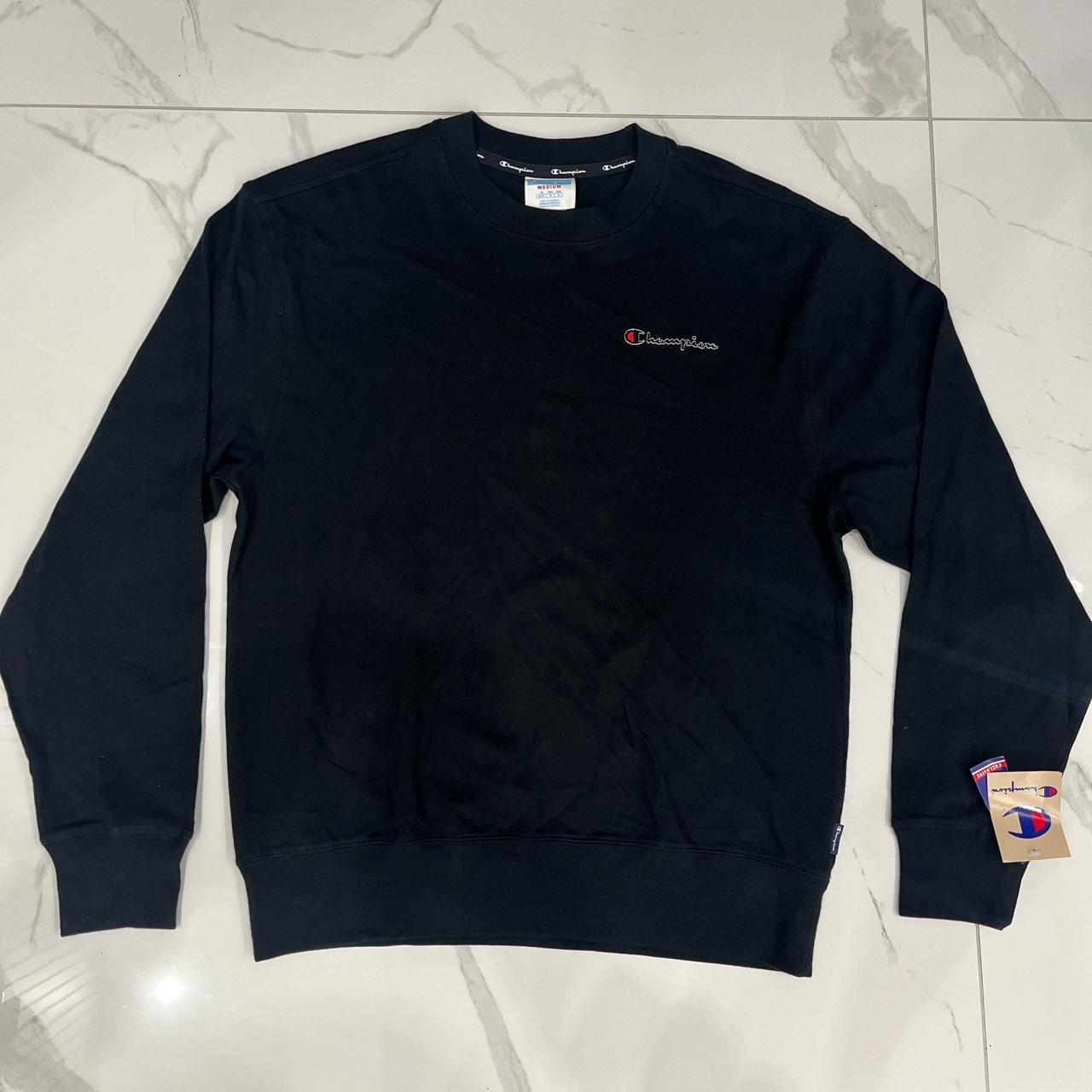 Champion jumper cheap mens black