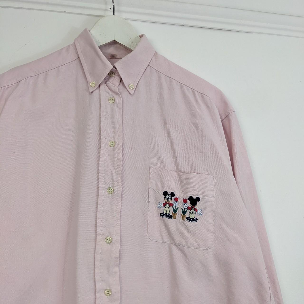 disney button shirt mens