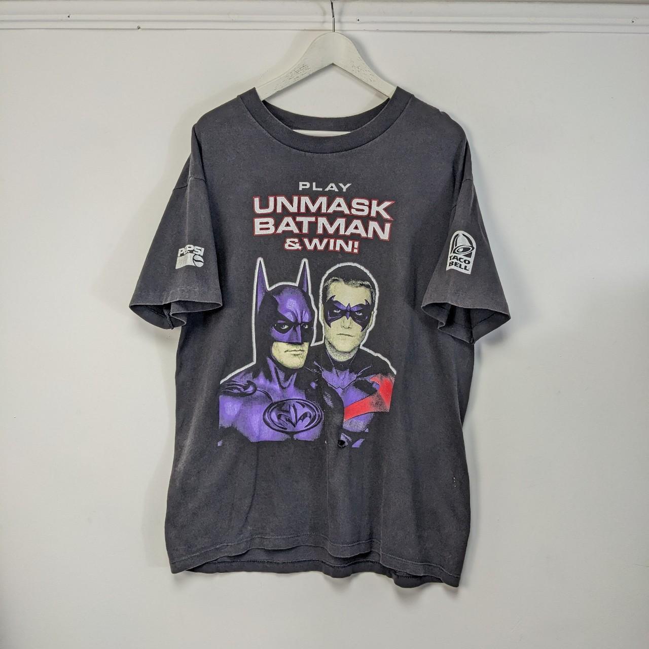 Vintage 90s Batman & Robin T shirt. Taco bell / | Depop Vintage 90s Batman & Robin T shirt. Taco bell / | Depop