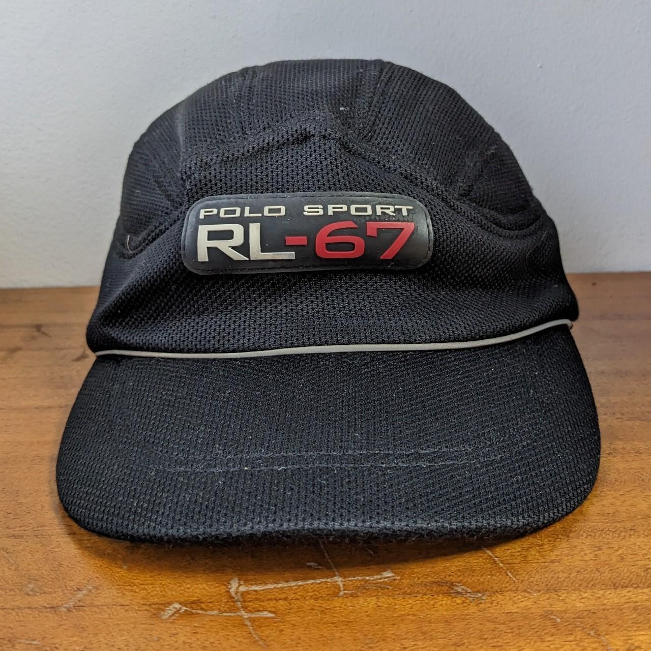 POLO SPORT FITTED BASEBALL CAP 帽子 90s00s Ralph Lauren Polo Country Polo Sportsman Hat Cap Fitted Long