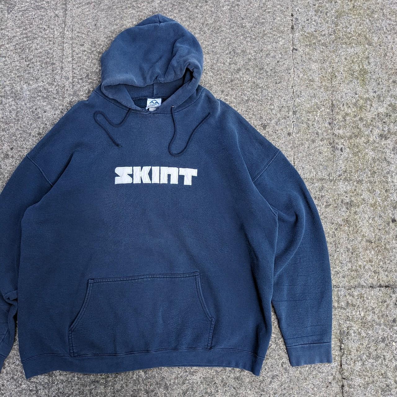 Vintage Skint Records hoodie jumper Depop