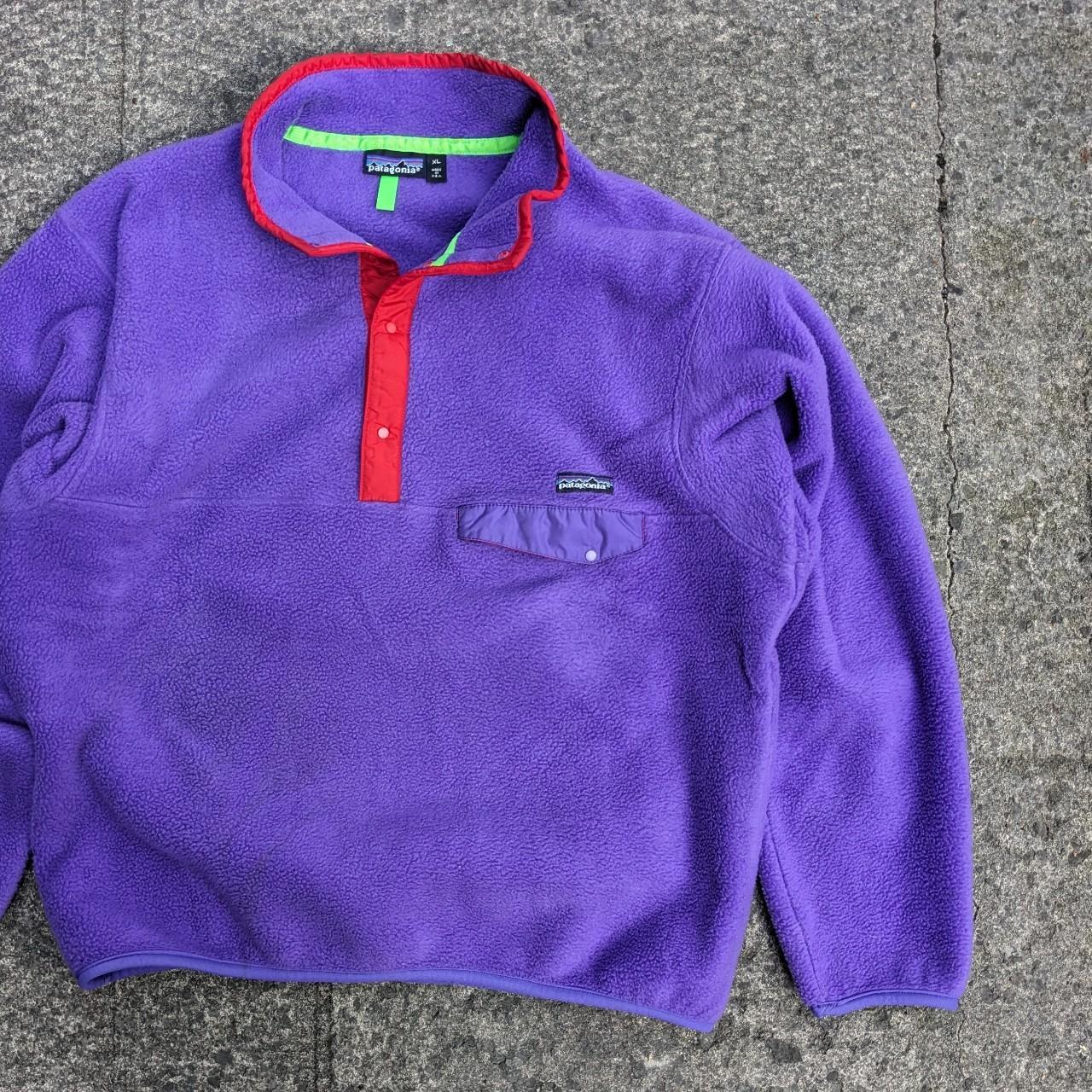 Patagonia purple sweatshirt online