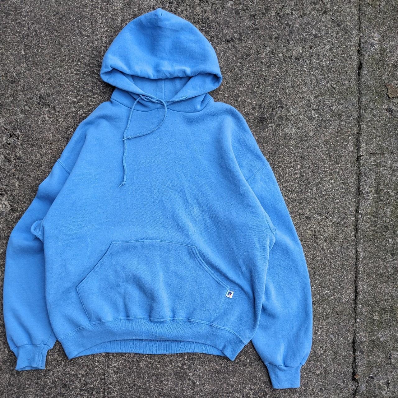 Vintage 90s Black Russell Athletic Sweatshirt - Small Cotton