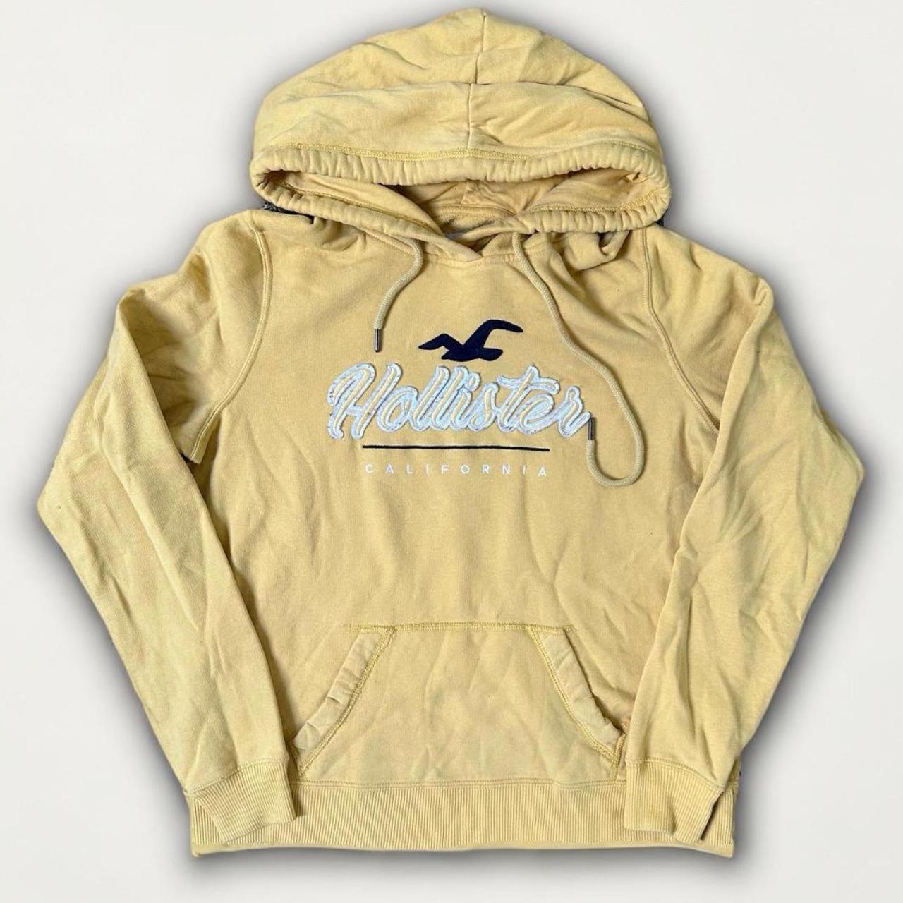 Hollister yellow sweatshirt hotsell