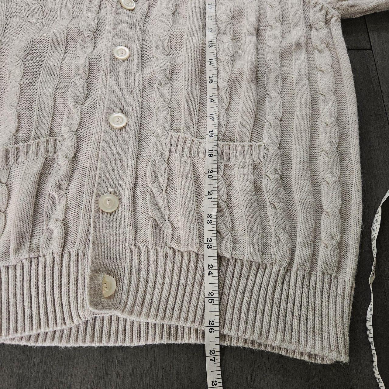 Source Unknown Men's Cardigan - Tan - L – The Vin… - image 4