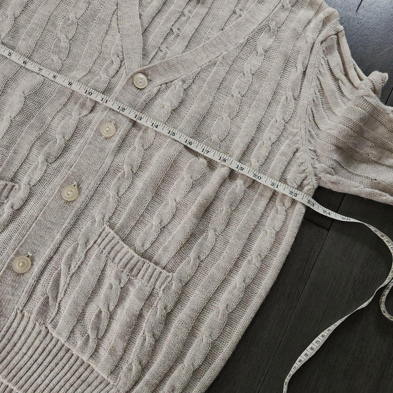 Source Unknown Men's Cardigan - Tan - L – The Vin… - image 3