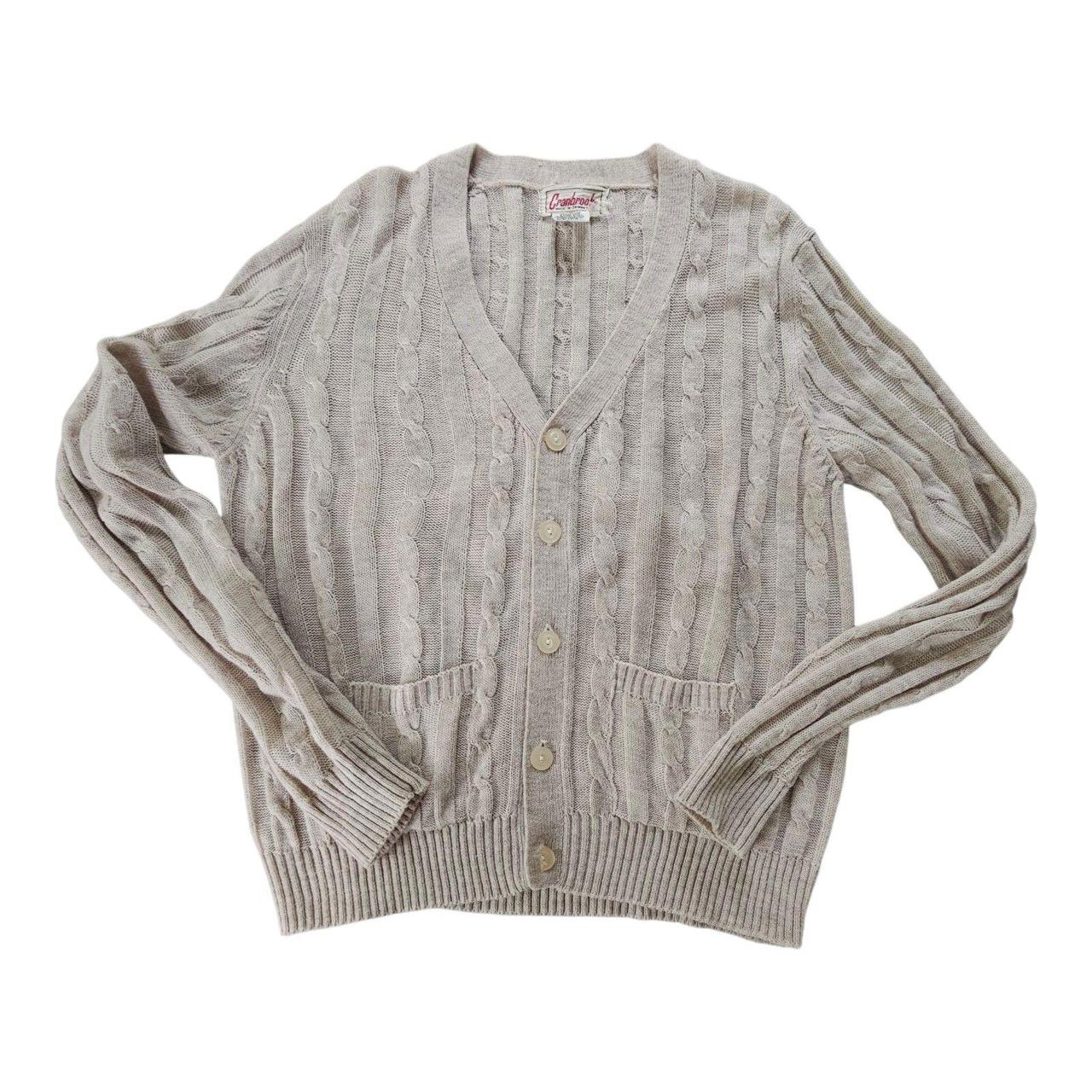 Source Unknown Men's Cardigan - Tan - L – The Vin… - image 1