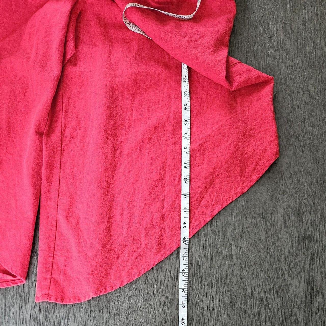 Source Unknown Women's Linen Jumpsuit - Red - M –… - image 4