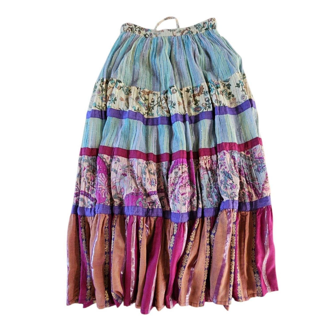 Source Unknown Women's Midi Skirt - Multi - S – T… - image 2