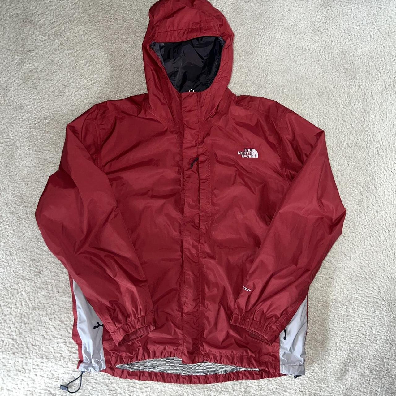 Vintage Red North Face Men’s Hyvent Jacket, Perfect... - Depop