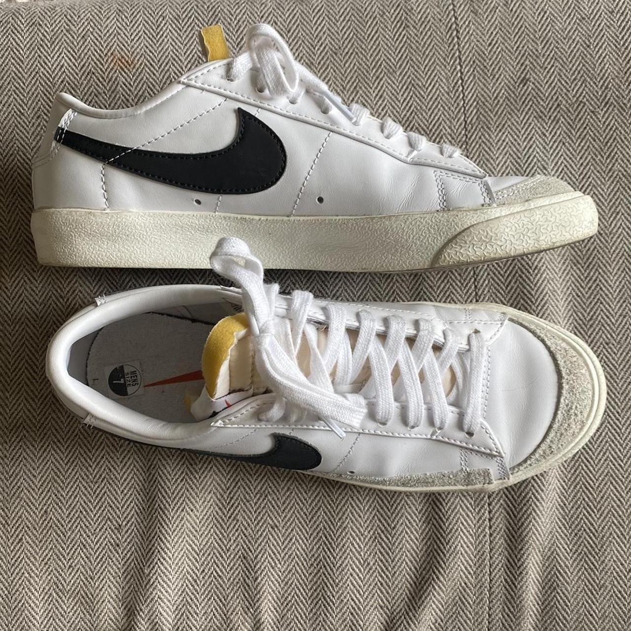 Nike blazers worn a couple times Women s 8.5 9 Mens 7 Depop