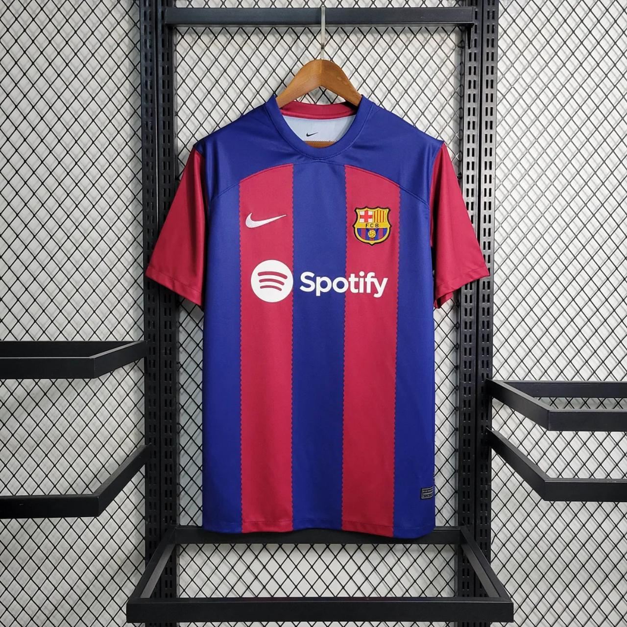 brand new Barcelona jersey 2023/2024 vintage retro... - Depop