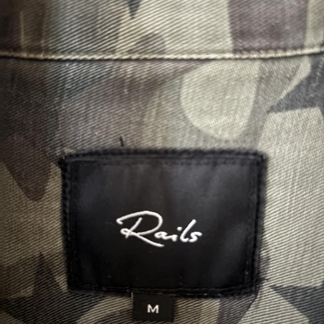 Rails Women's Shacket Jacket - Green/Khaki - M – … - image 2