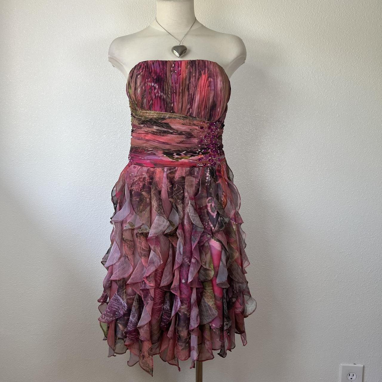 Cache Women's Dress - Multi/Pink - M – Cache mult… - image 1