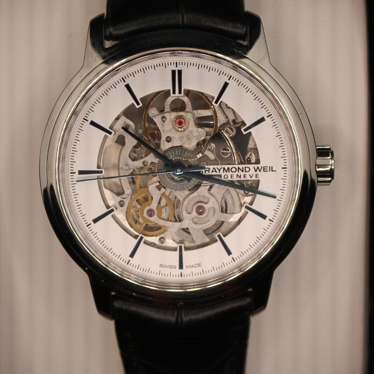 Raymond weil skeleton maestro hot sale