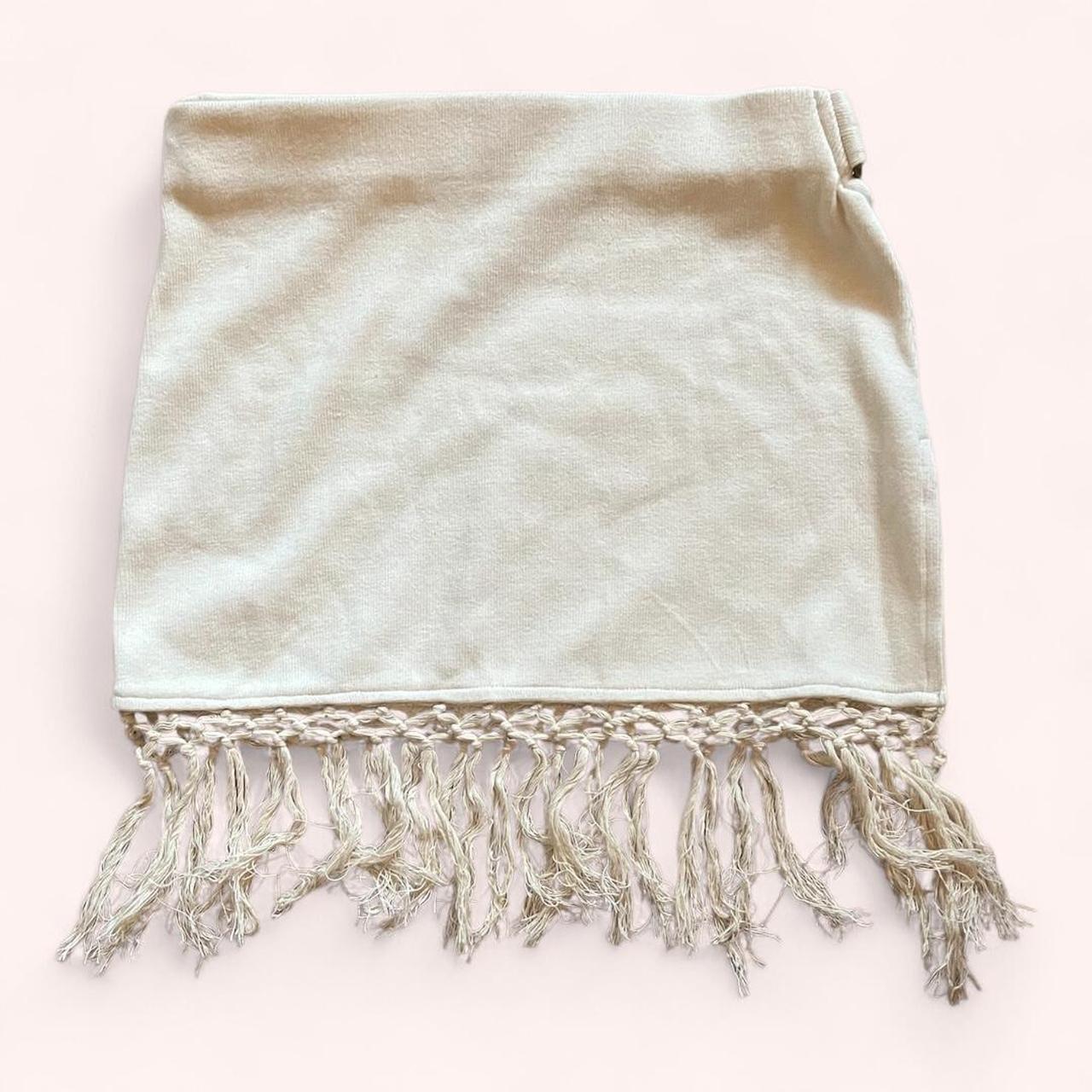 Savannah Morrow Women's Casual Skirt - Cream/Whit… - image 1