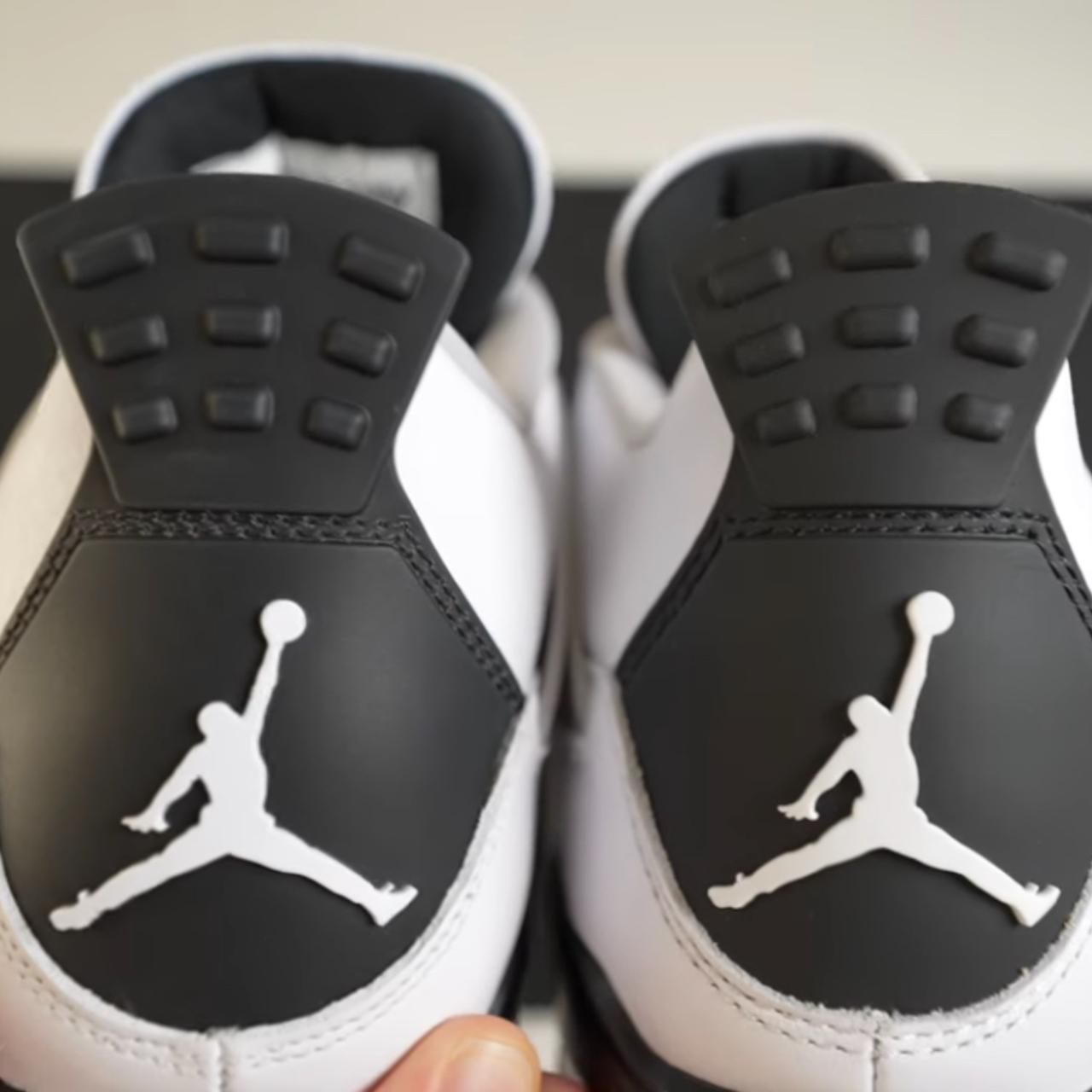 mens white jordan trainers
