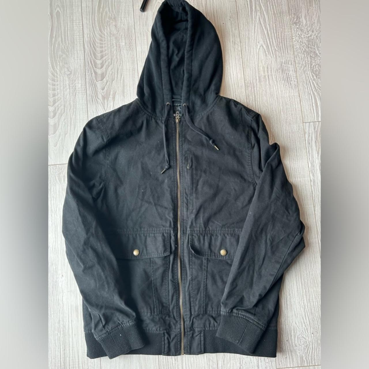 Empyre Men’s Hooded Utility Jacket Size L In great... - Depop