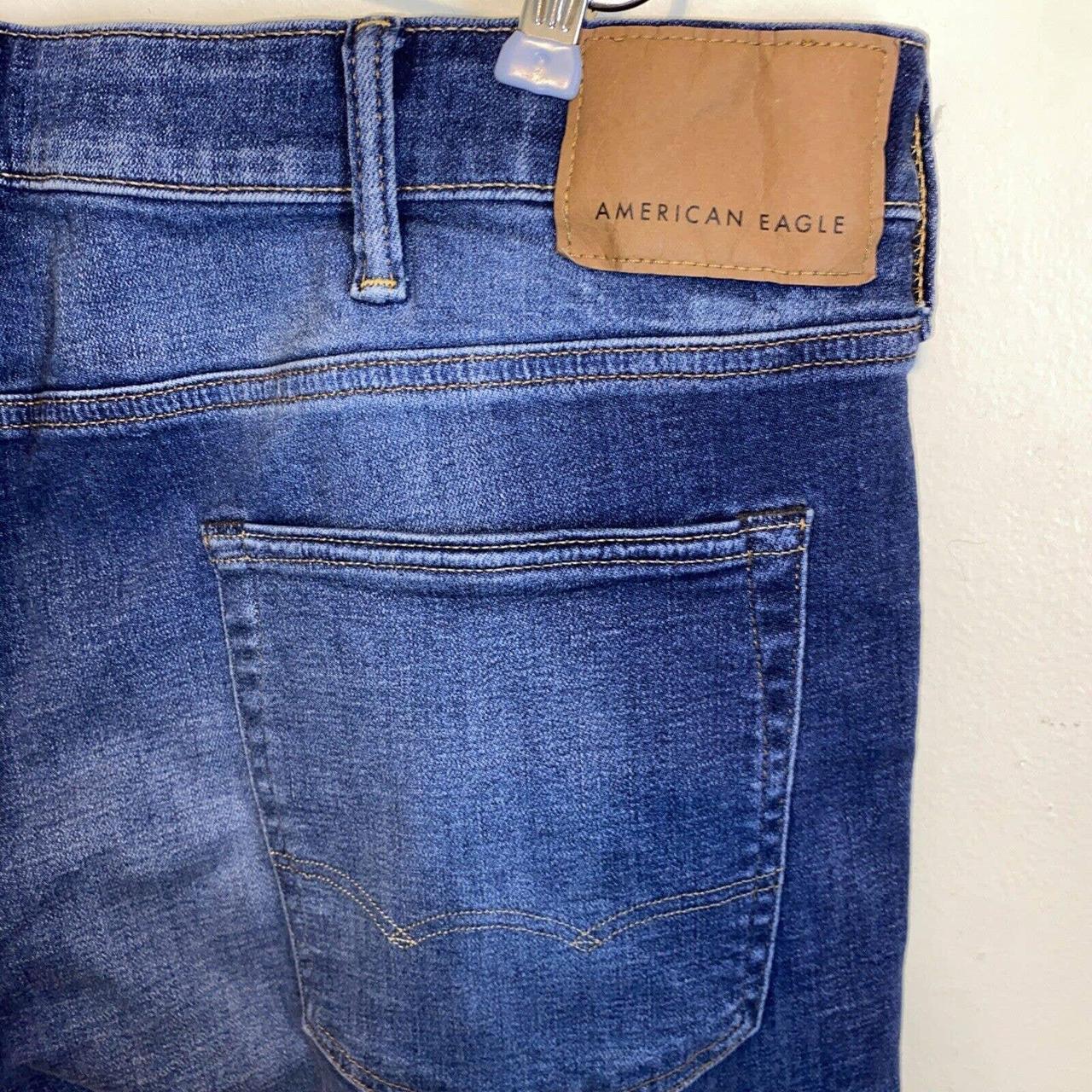 American Eagle Men S Extreme Flex Slim Straight Depop