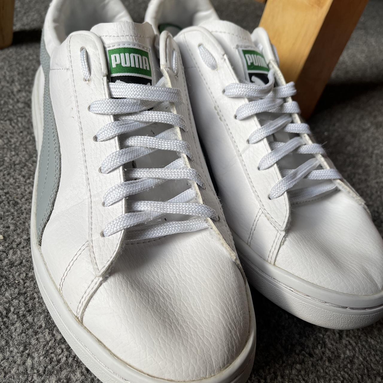 Puma Leather Shoes Good quality Very comfortable... - Depop