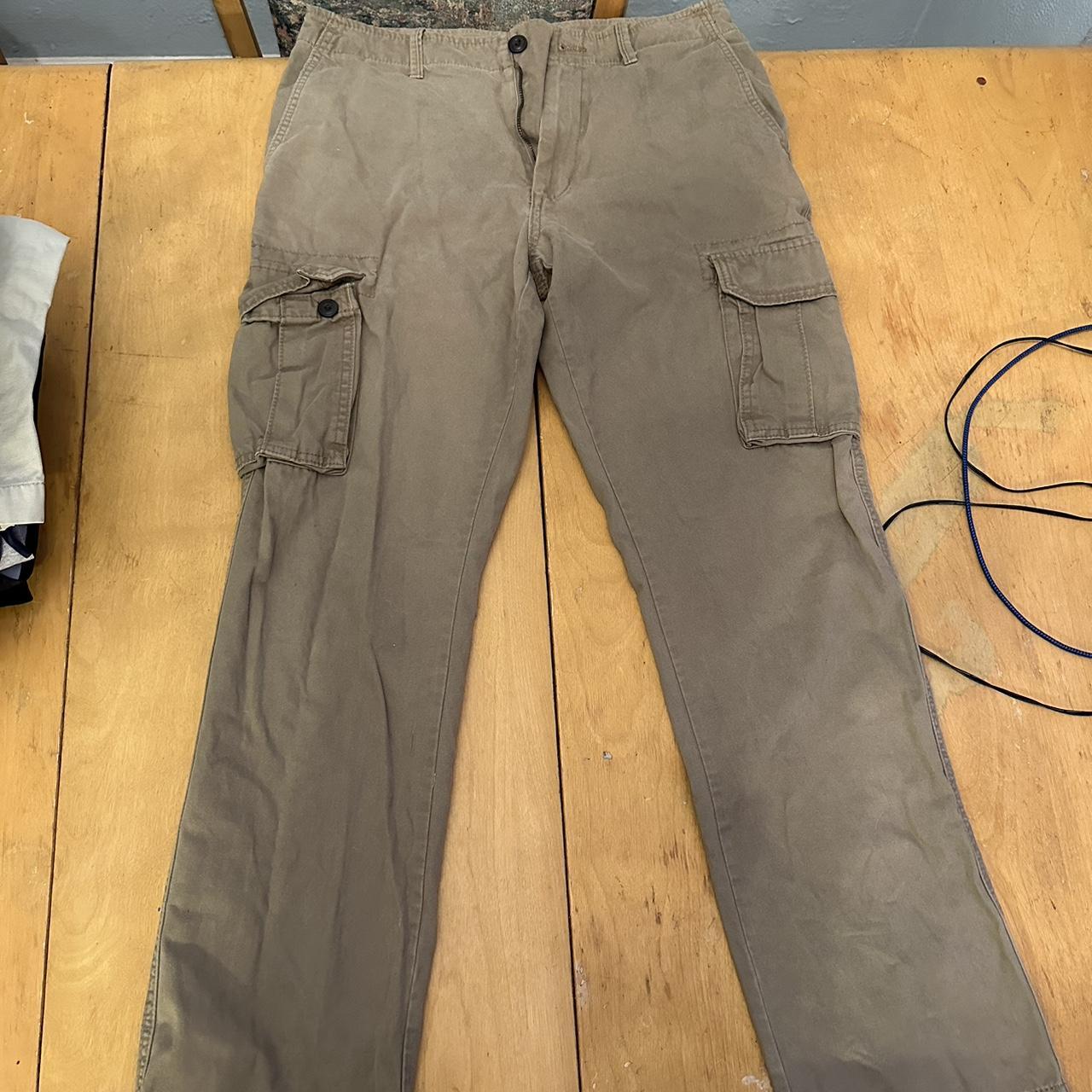 Mens khaki 2024 pants 32x34