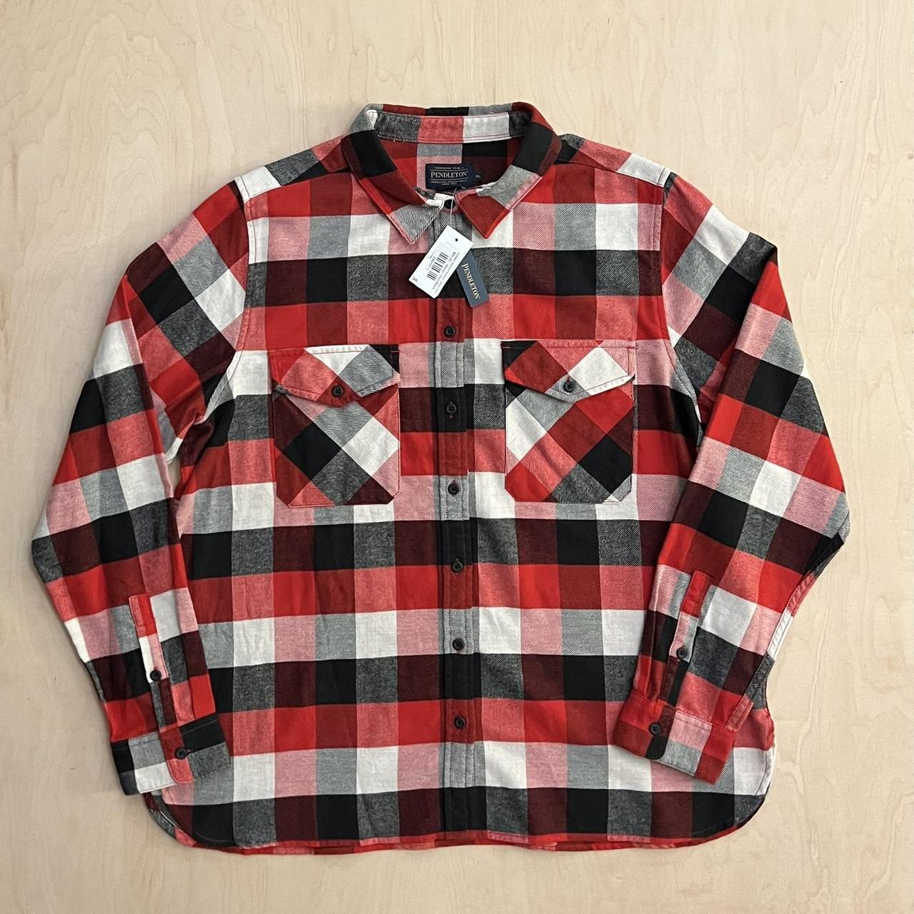 WOMEN'S MADISON DOUBLE-BRUSHED FLANNEL SHIRT