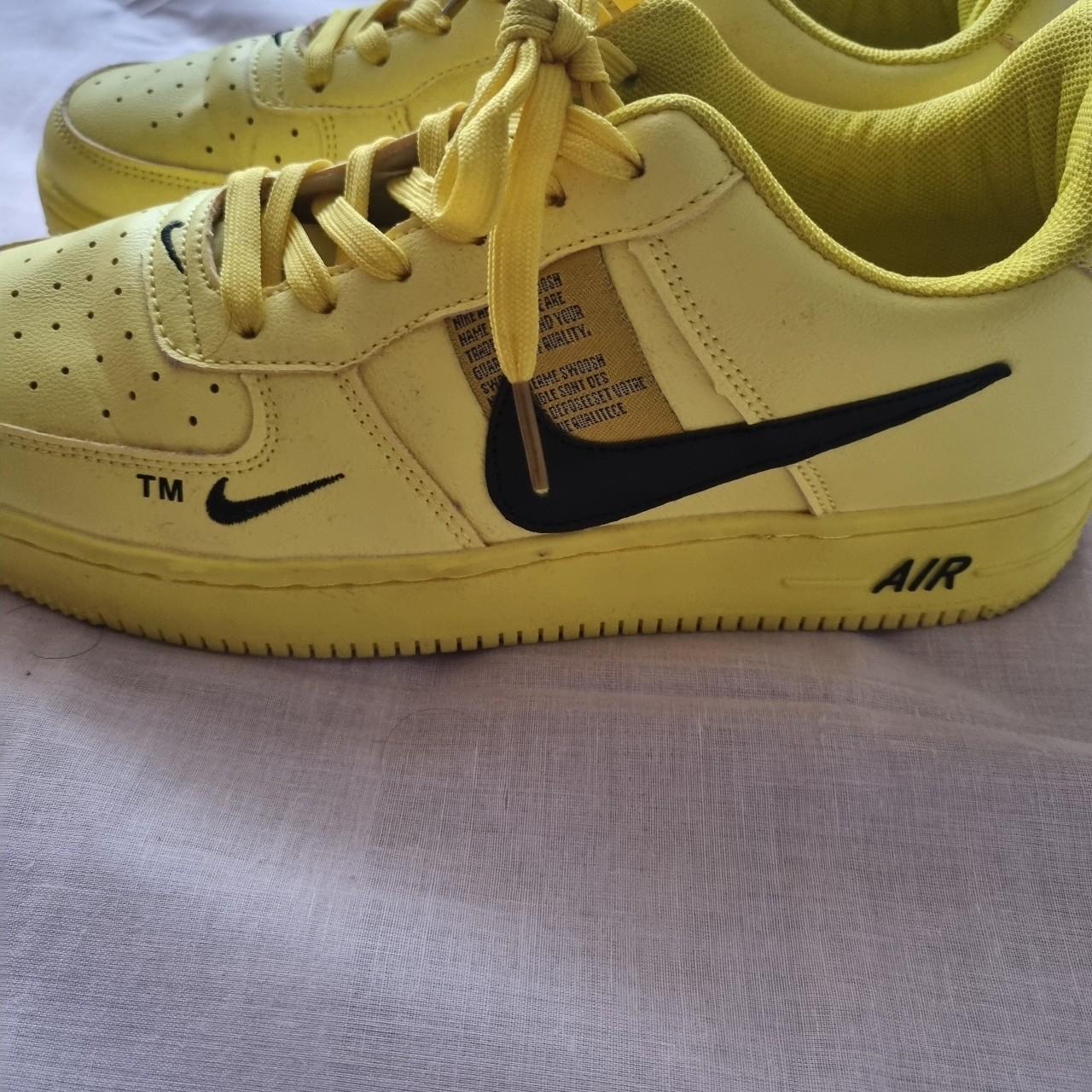 airforce 1 shoes yellow
