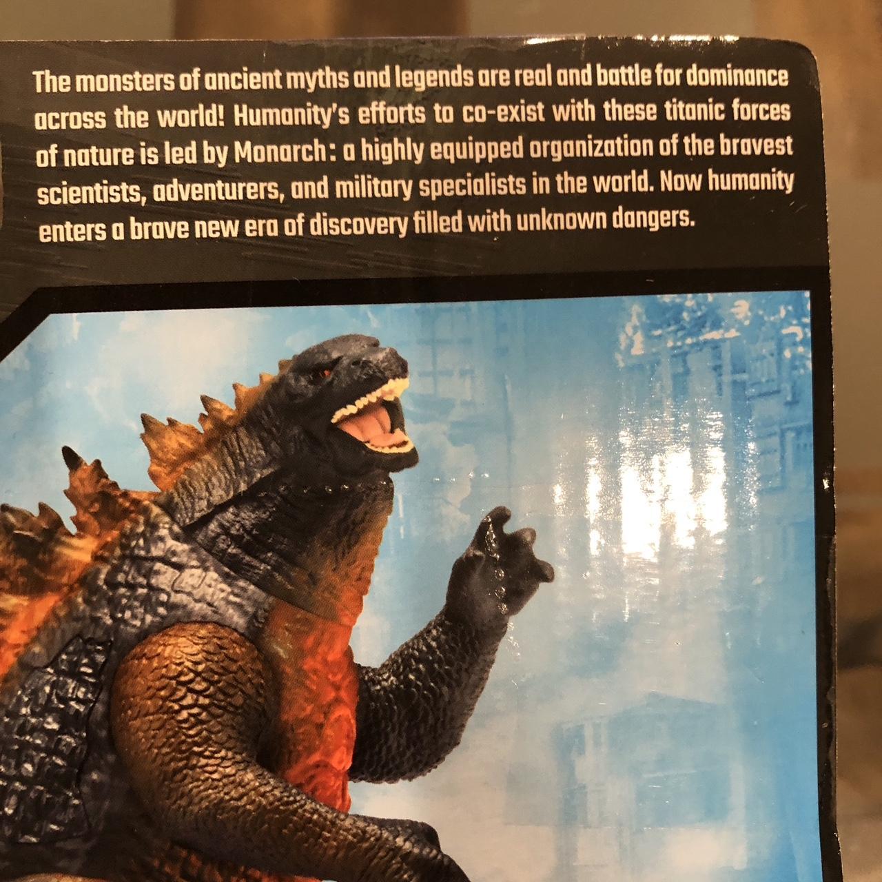 2022 Playmates City Destruction Godzilla With Tank. | Depop