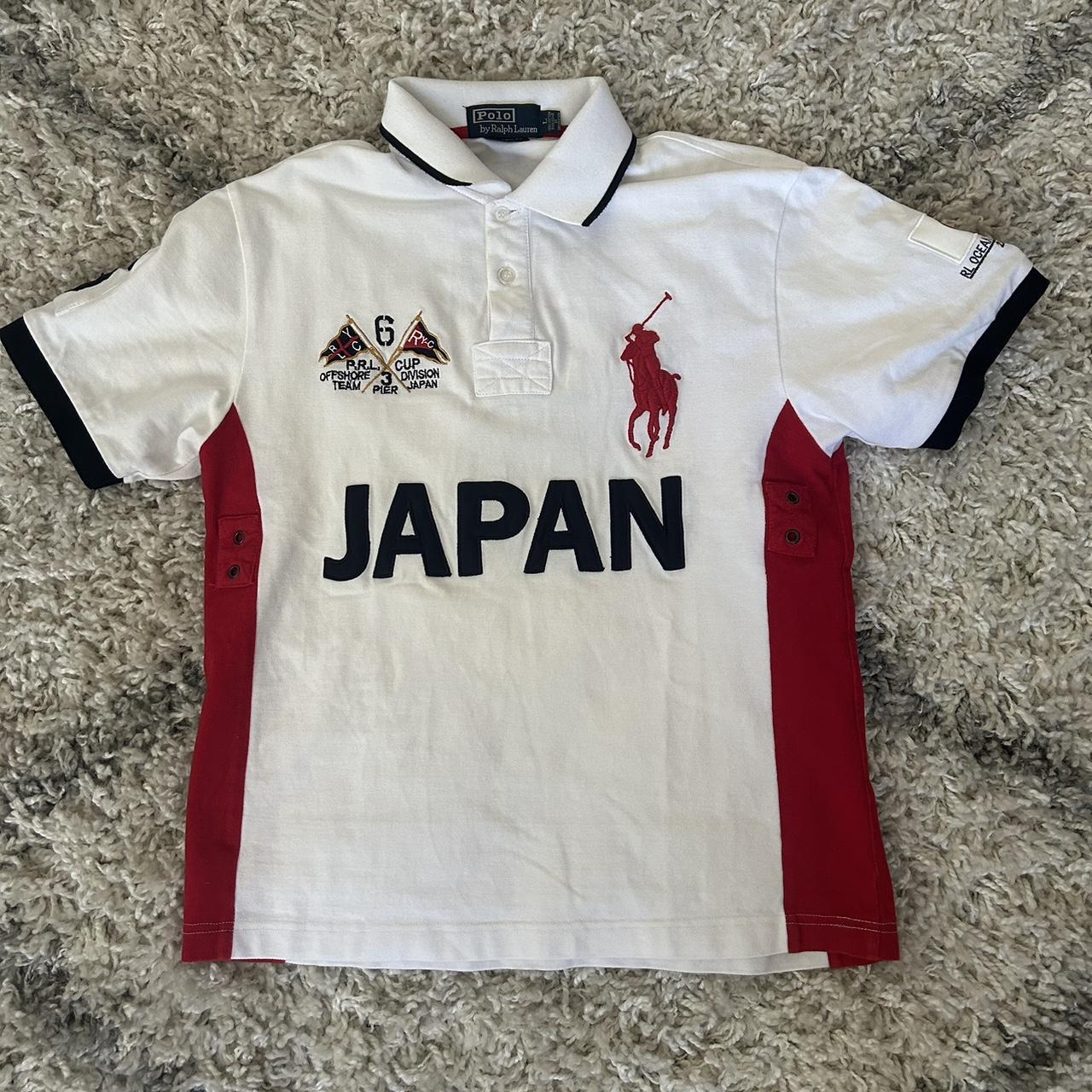 RARE japan polo Size L fits like a M #chiefkeef... - Depop