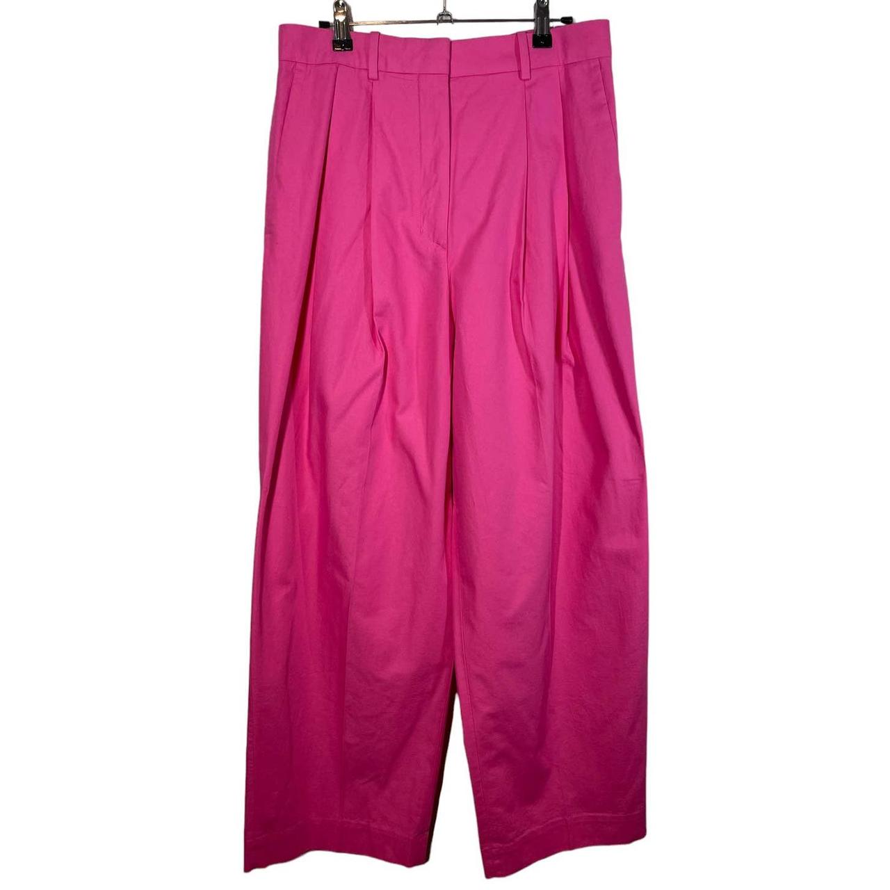 Pink Wide Leg Trousers | Ambrose Wilson