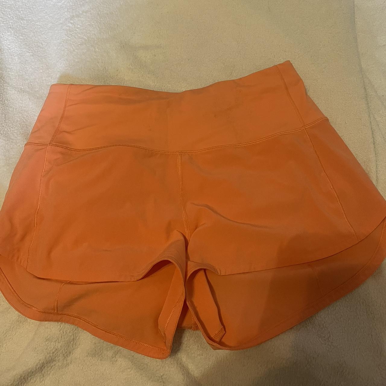 Lululemon Speed up shorts size:6 inseam:2.5 -cut... - Depop