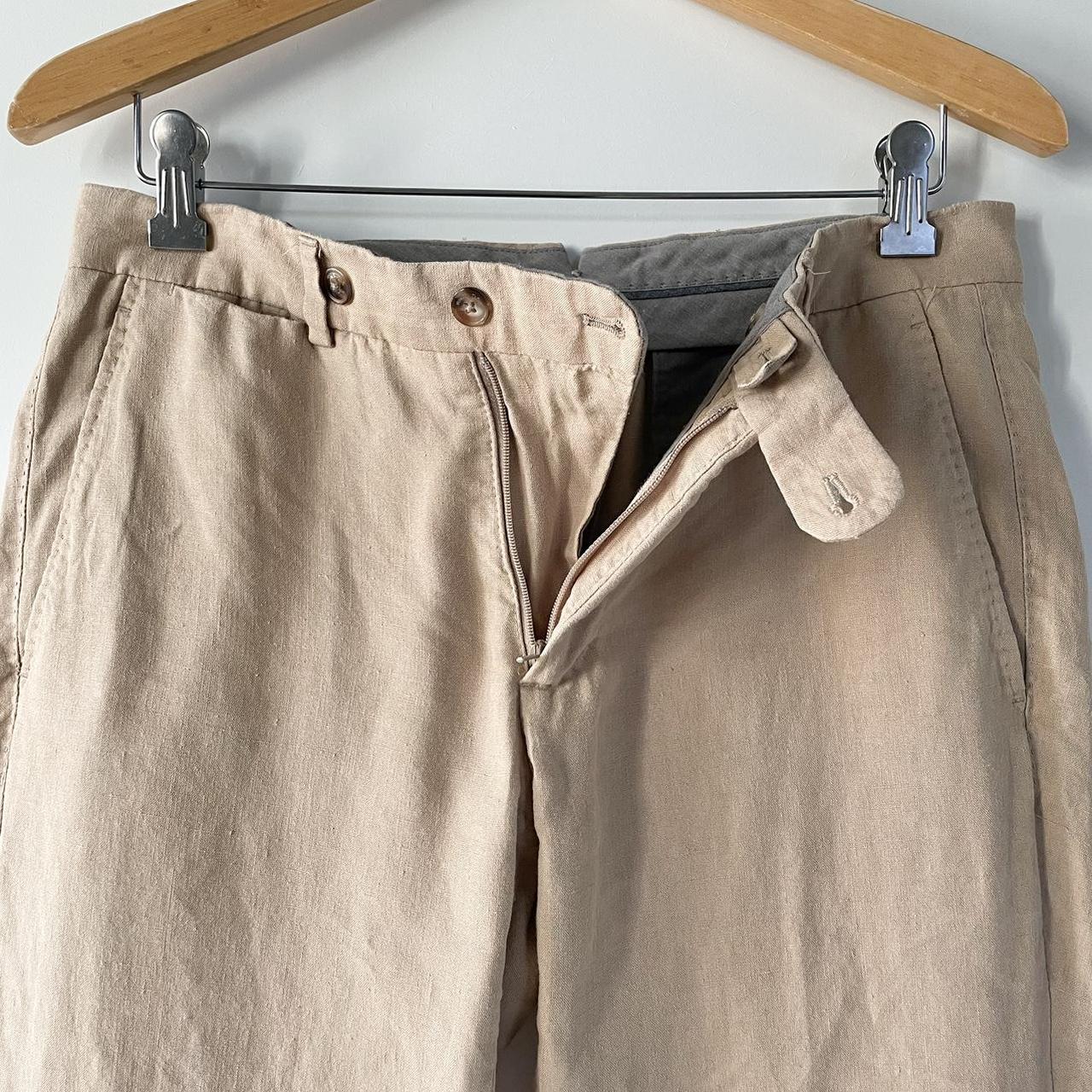 Massimo Dutti Linen Blend Pants 15