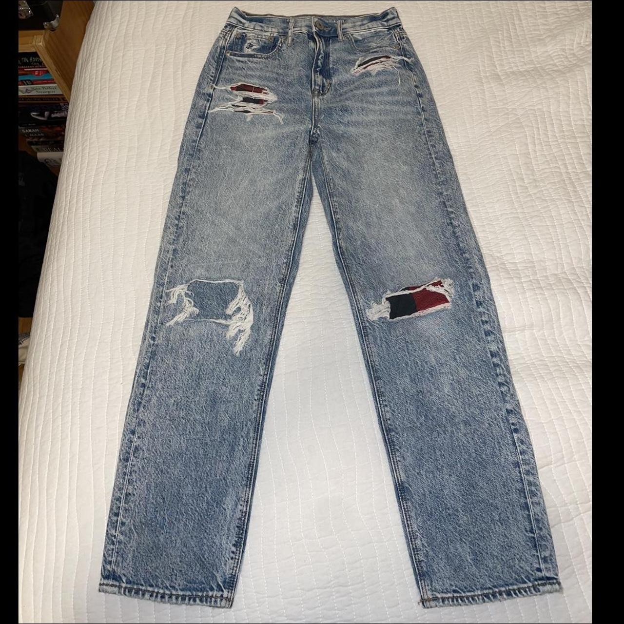 Highest rise 90s boyfriend jean from American Eagle... - Depop