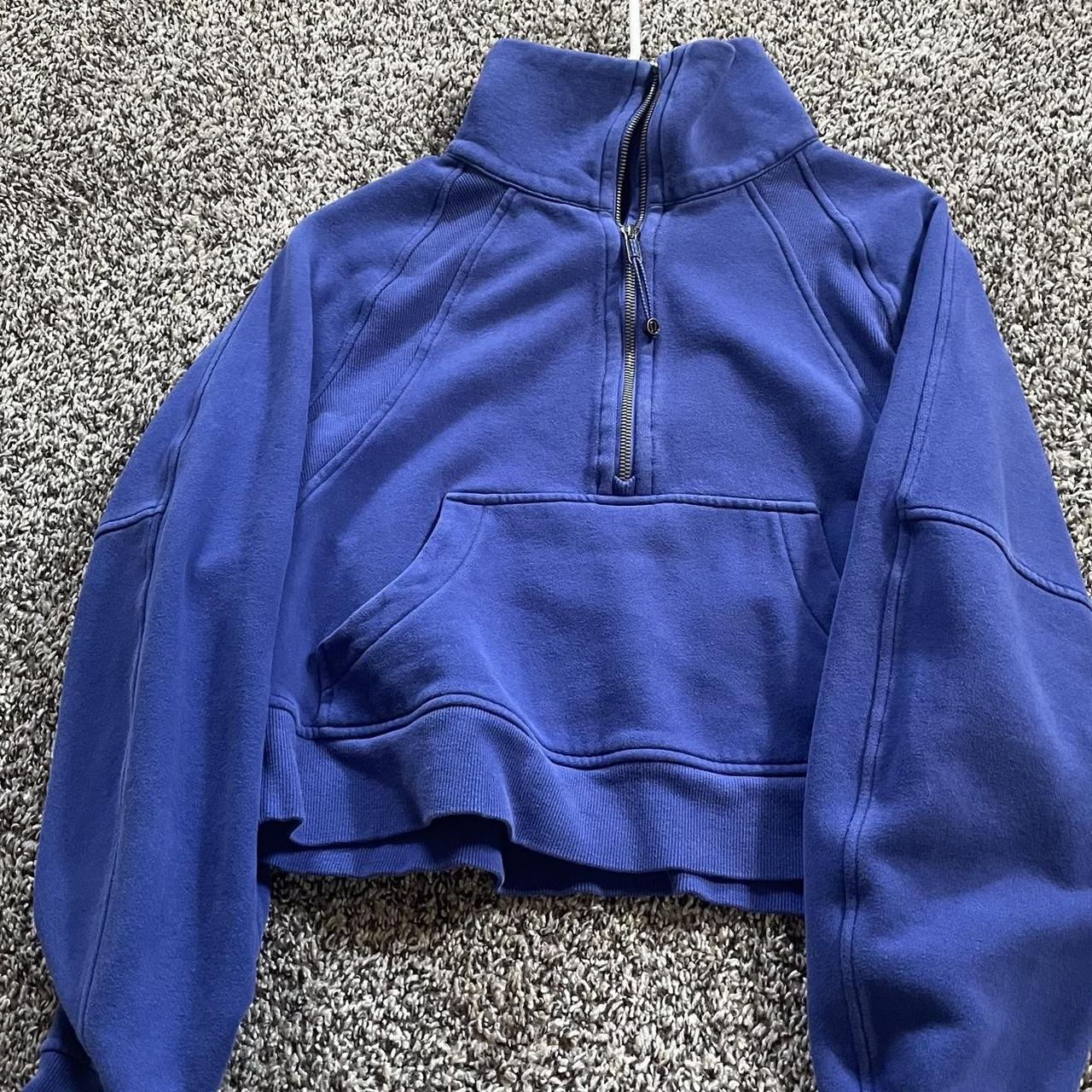 Royal blue lululemon scuba - Depop