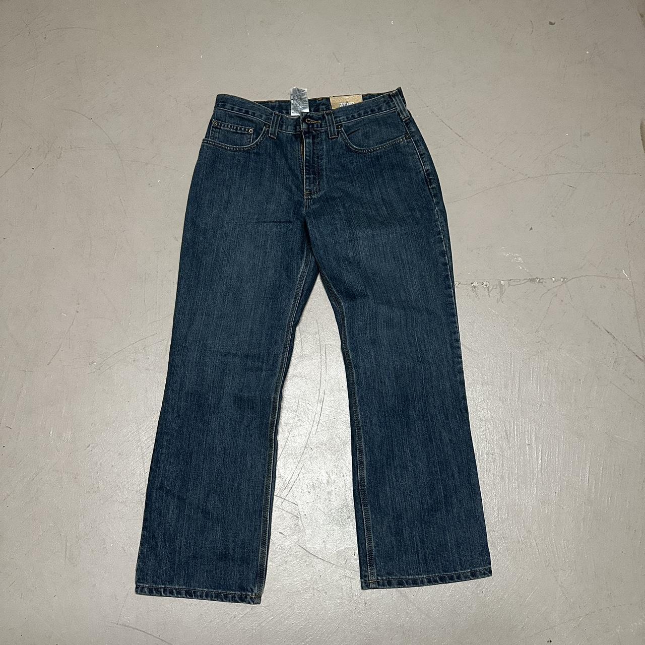 relaxed fit carhartt jeans size: 32x28 condition:... - Depop