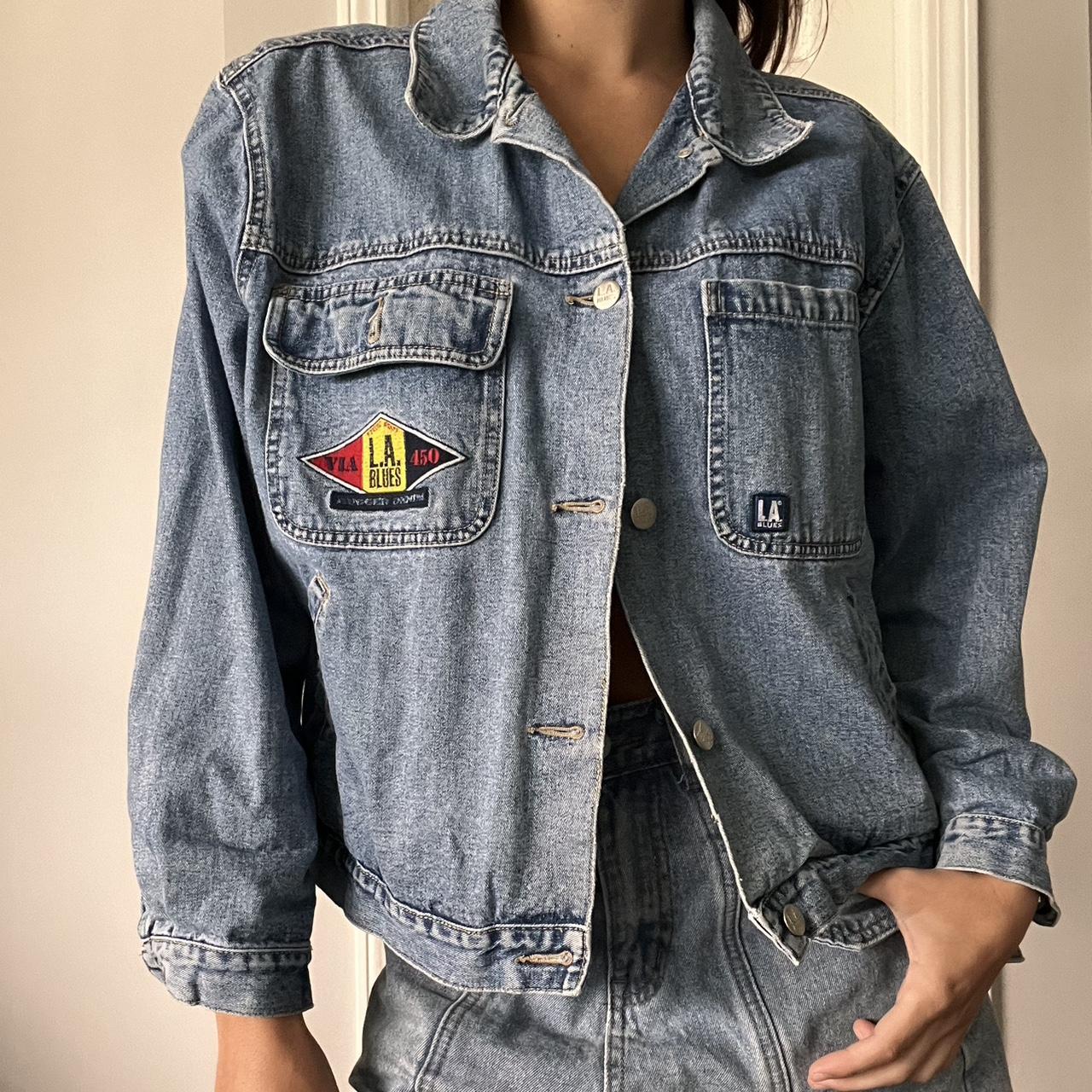 La blues jean jacket best sale