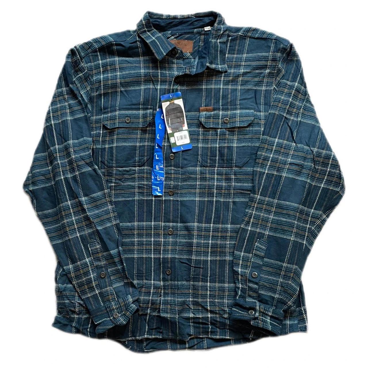 Vintage 90s Levis Alaska Outdoor Button Up Flannel | Depop