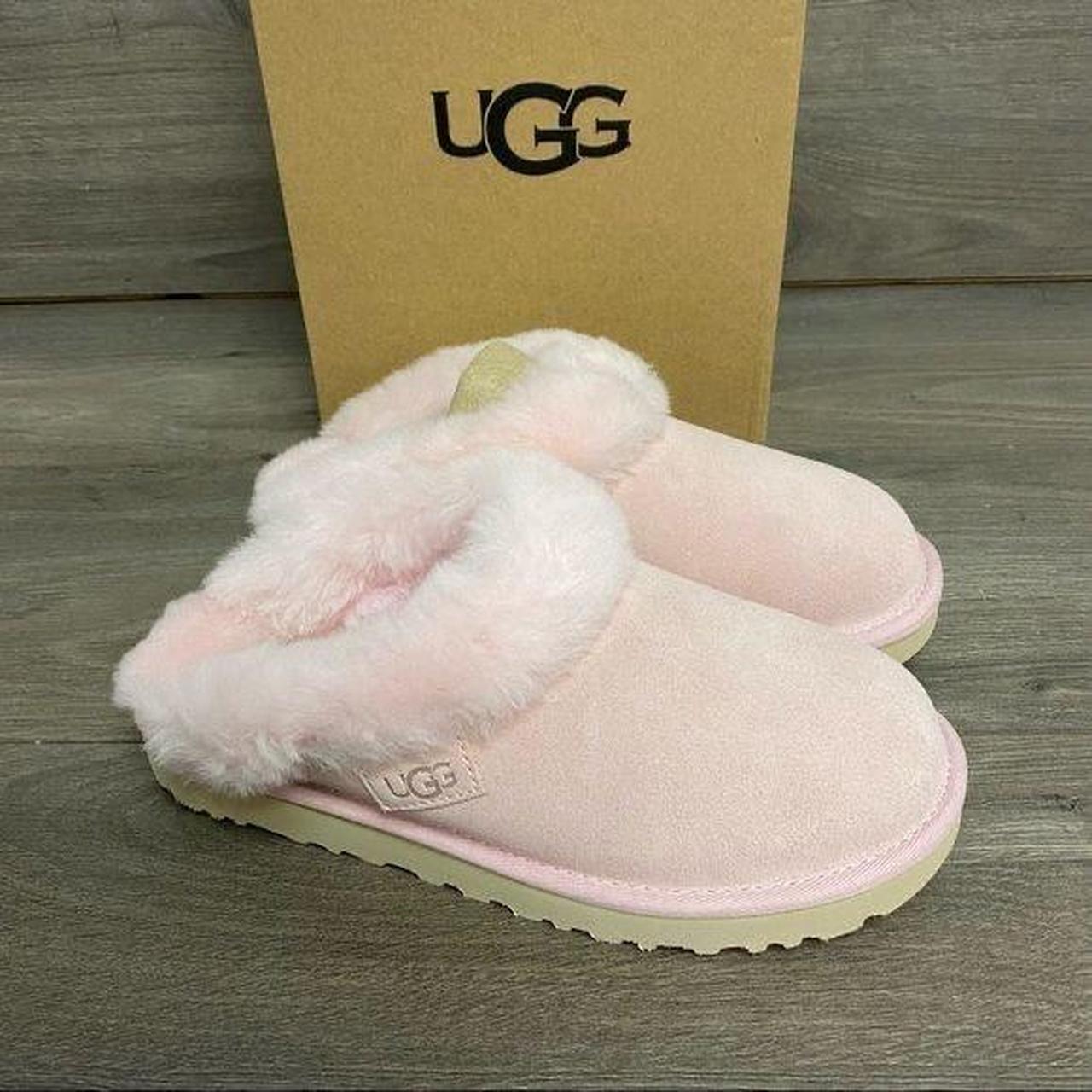 Koolaburra By UGG Women's Pink and White Slippers (2)