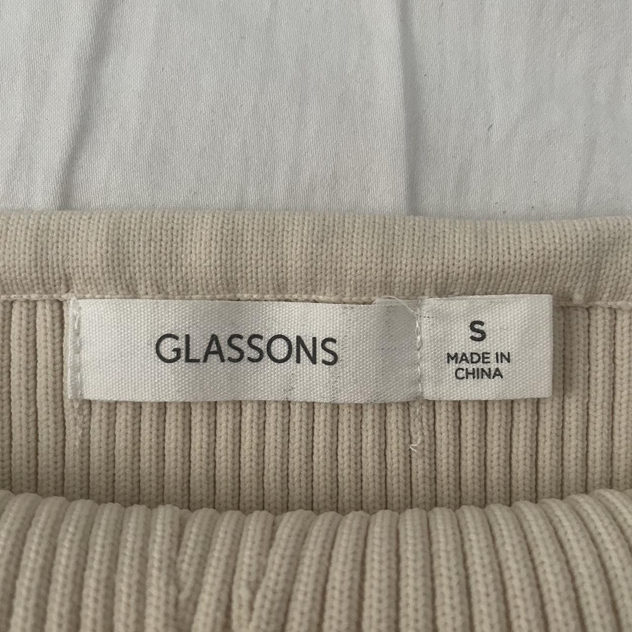 Glassons Strapless beige top #Glassons... - Depop