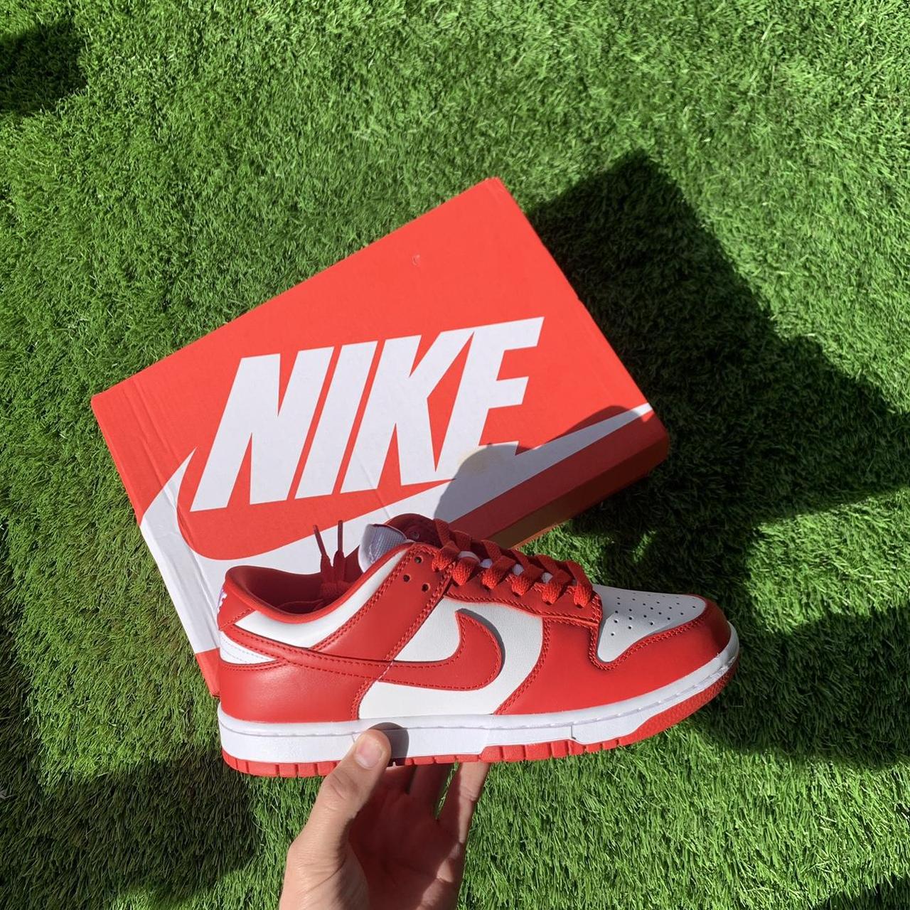 university red and white dunks