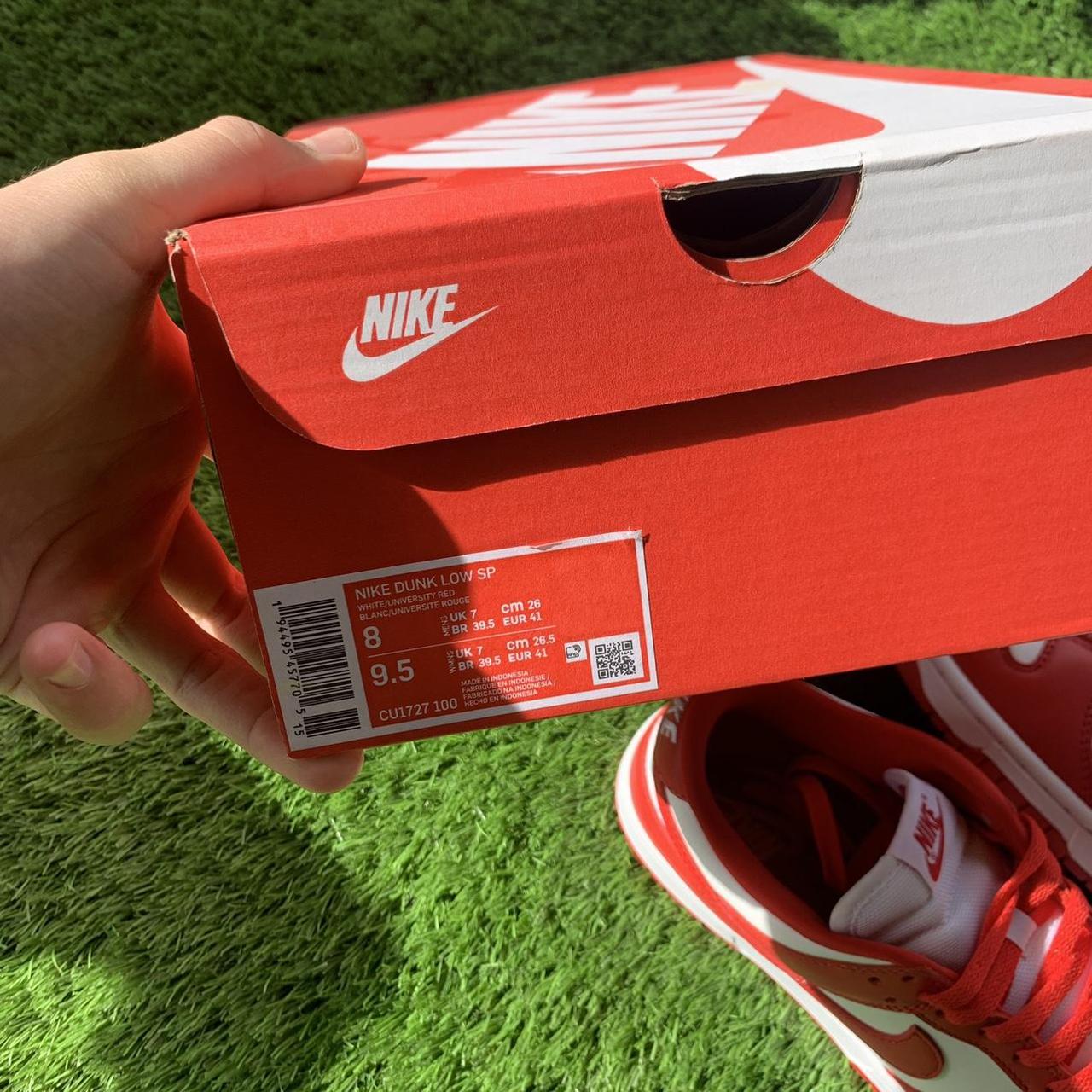 university red dunks