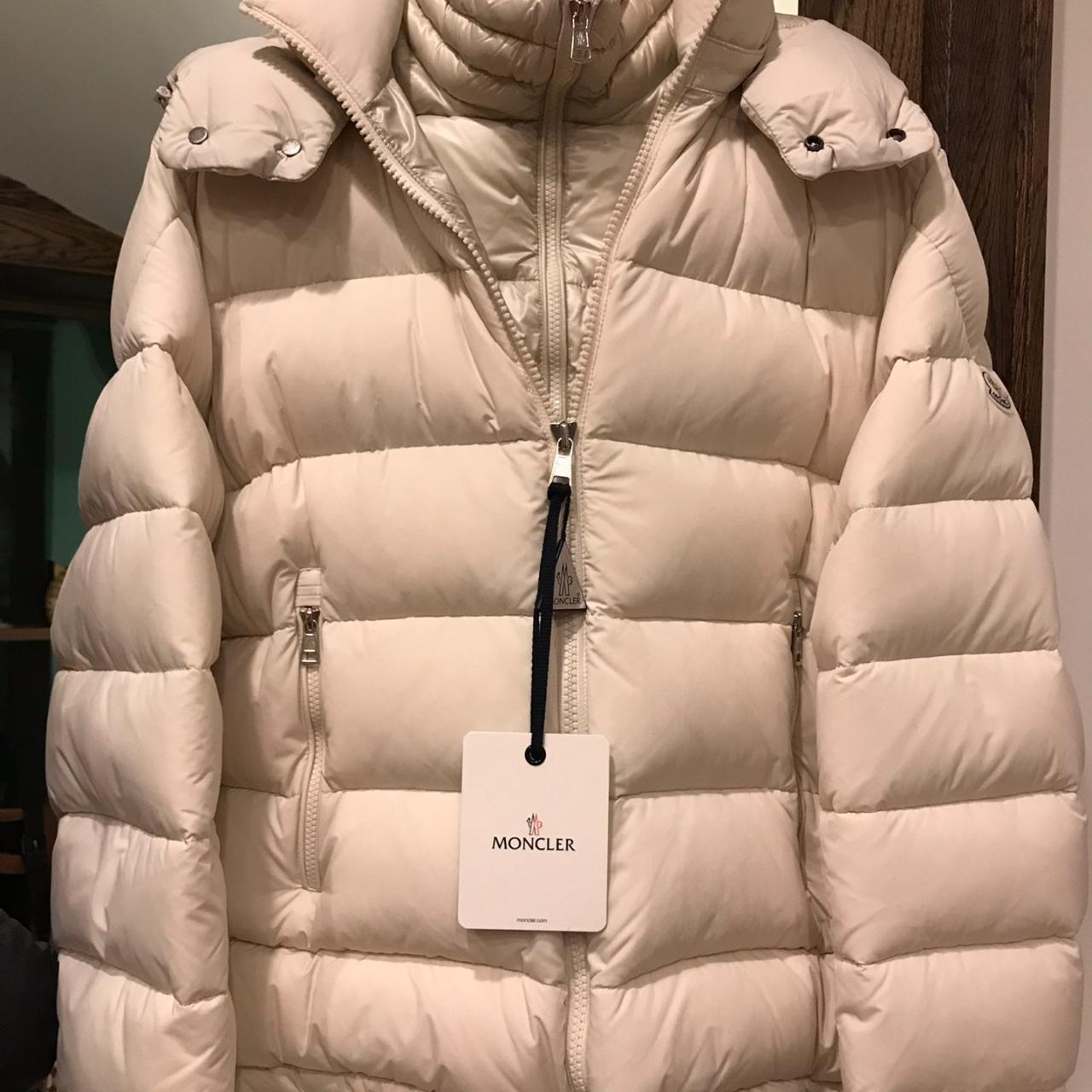 Moncler winter jacket Women Size 4 Authentic Price... Depop