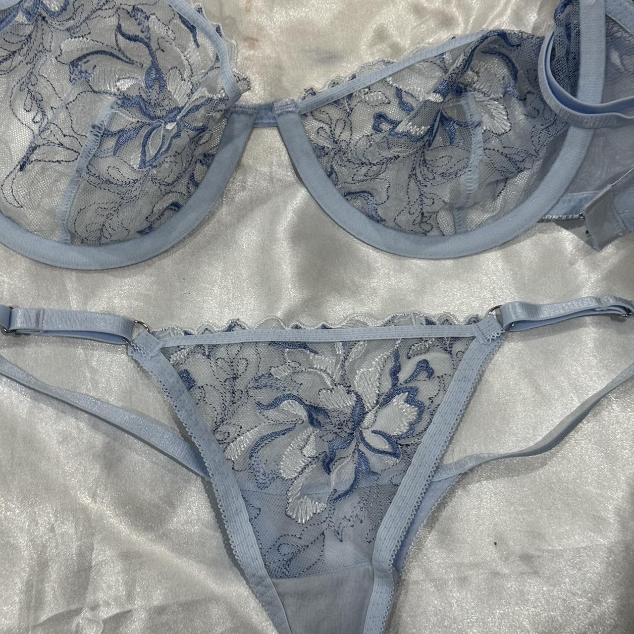 Kat the label bra and undie set Depop