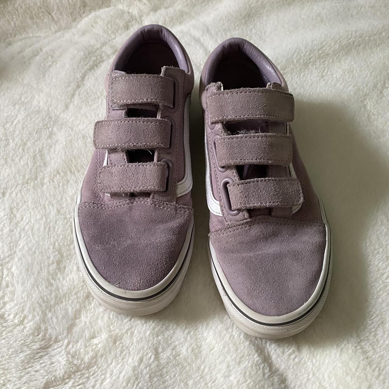 Vans Women's Purple Trainers | Depop