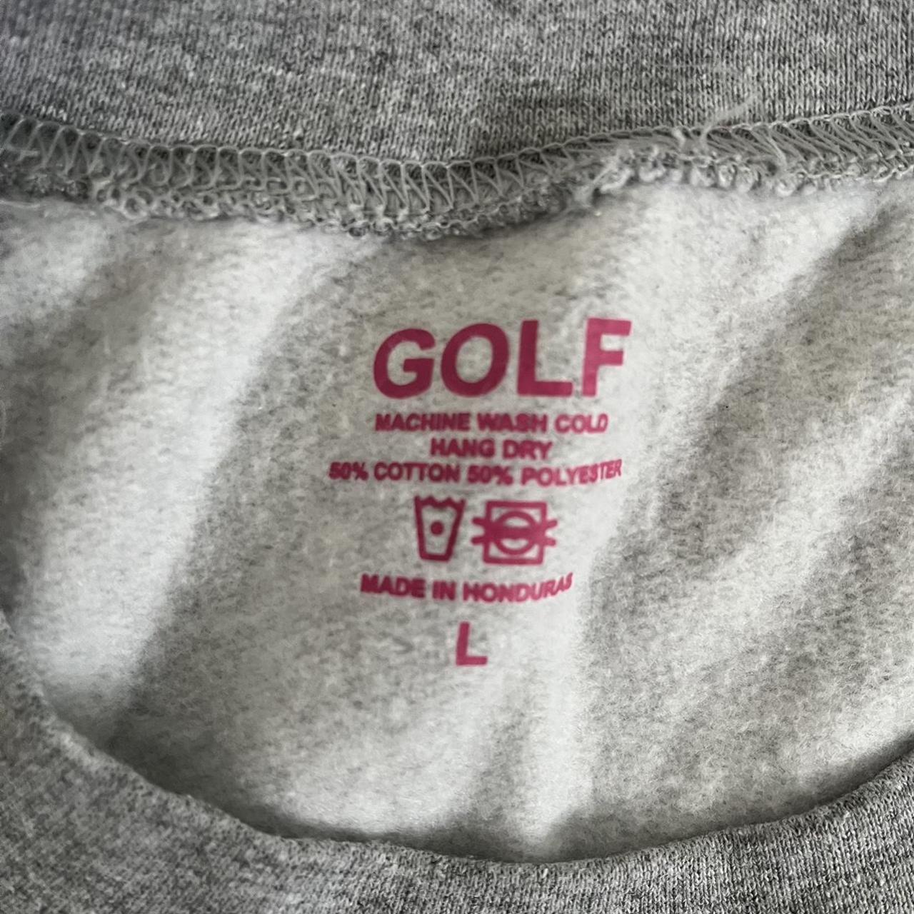 Golf Wang “Psychogolf” Tyler store the Creator Size Medium M Crewneck Sweatshirt Grey