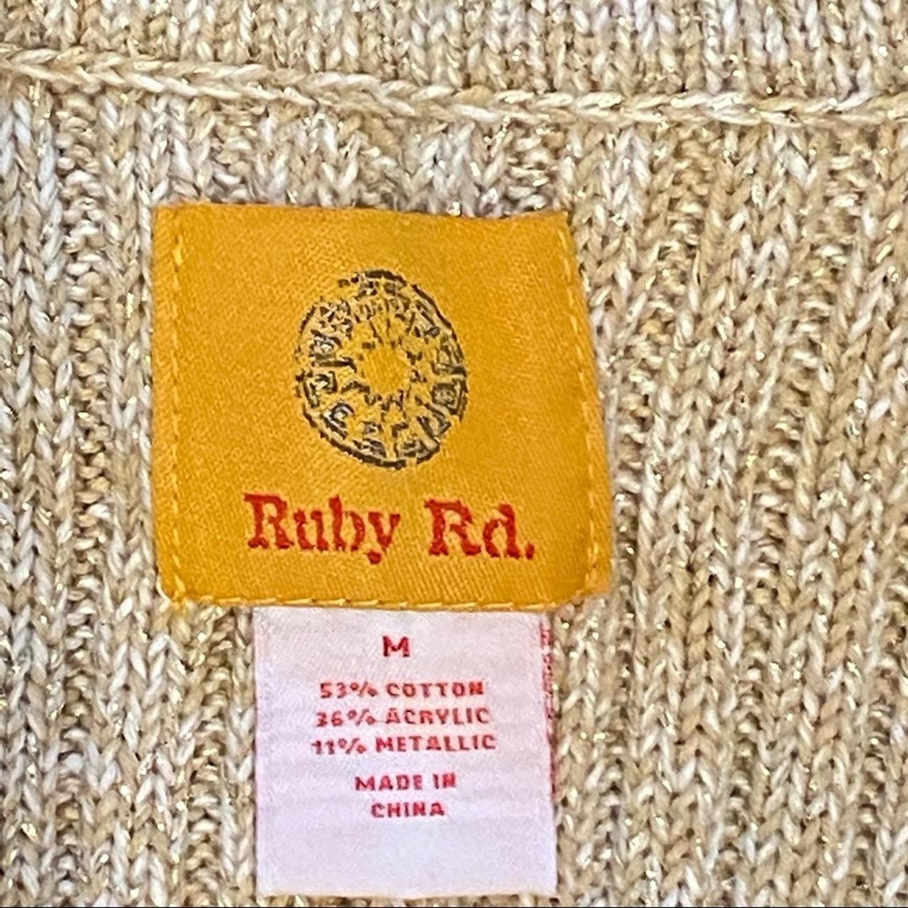 Ruby Rd. Women's Sweater - Gold/Tan - M – RUBY RD… - image 6