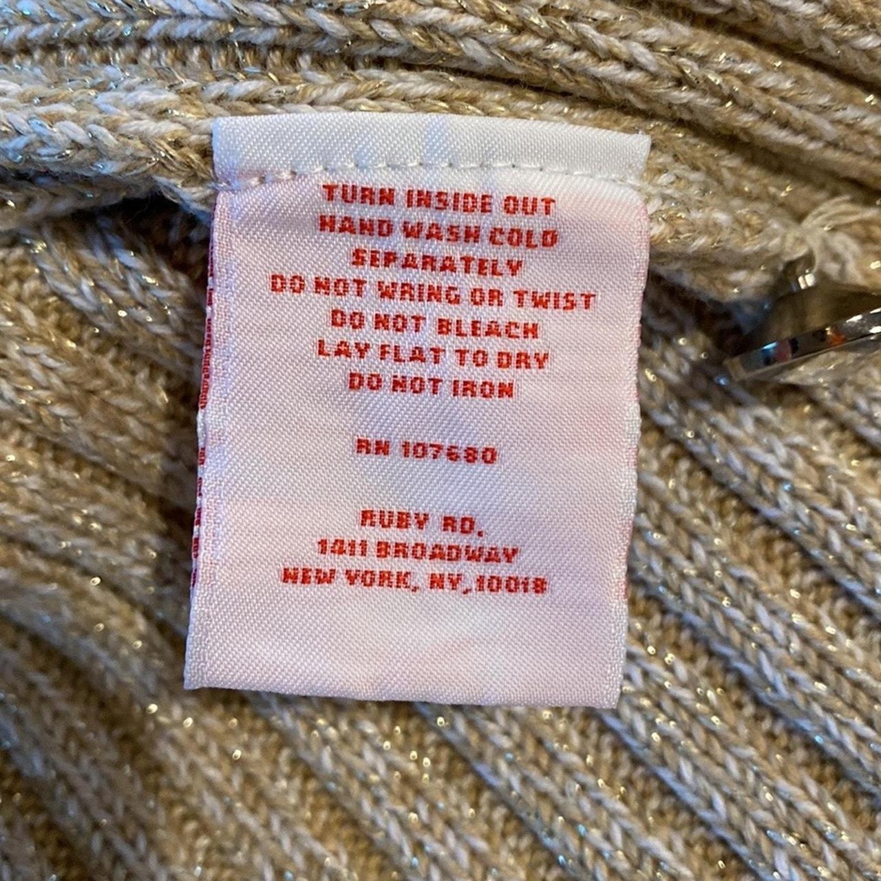 Ruby Rd. Women's Sweater - Gold/Tan - M – RUBY RD… - image 8